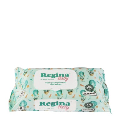 Regina Aloe Vera Baby Wipes 72pcs