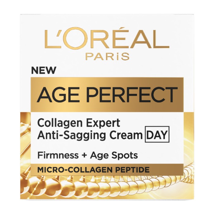 LOreal Paris Age Perfect - Ενυδατική Κρέμα Προσώπου Ημέρας Ενάντια στην Χαλάρωση & στις Κηλίδες, 50ml