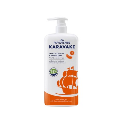 Karavaki Sweet Mandarin & Calendula Shower Gel 750ml
