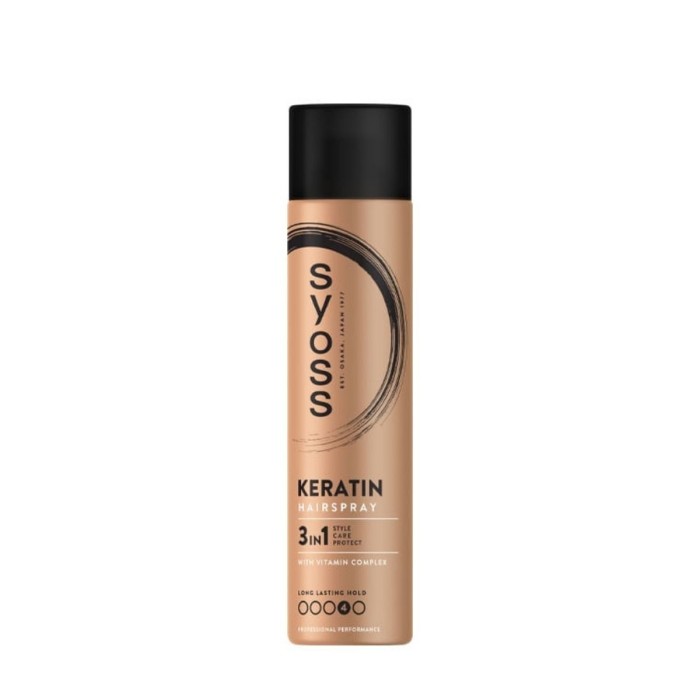 Syoss Hairspray Keratin Λακ με Κερατίνη 400ml