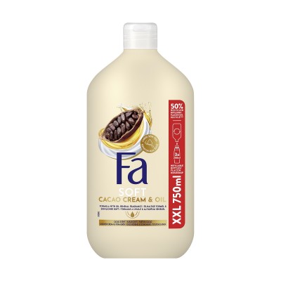 Fa Cacao Cream & Oil Shower Gel 750ml