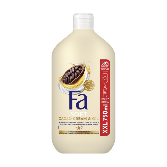 Fa Cacao Cream & Oil Shower Gel 750ml