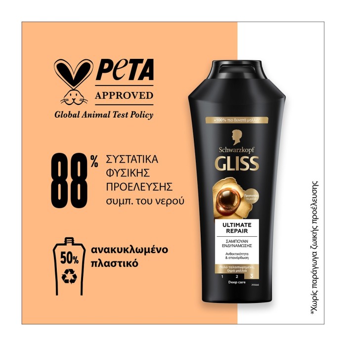 Schwarzkopf Gliss Shampoo - Ultimate Repair 400ml
