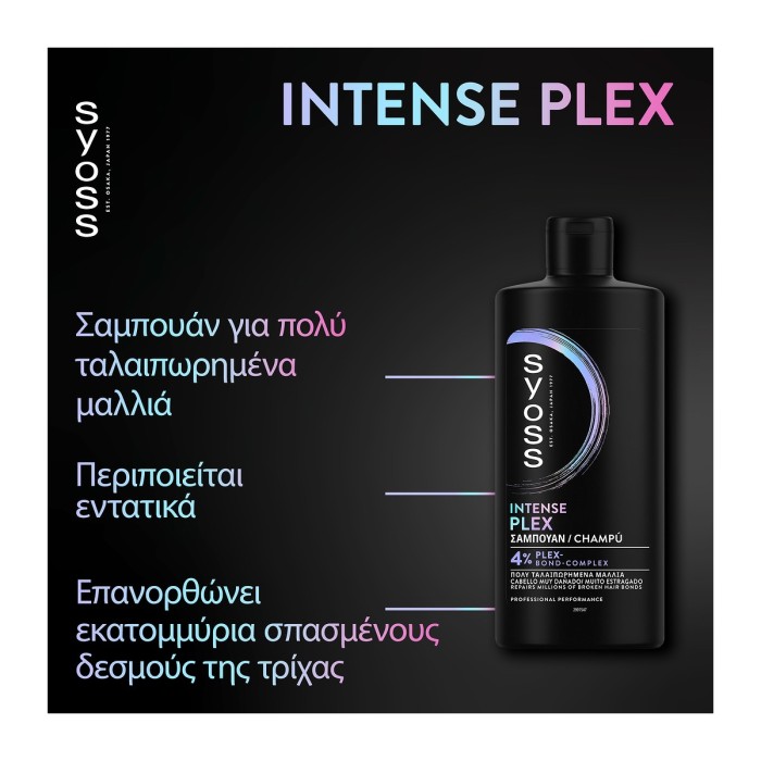 Syoss Shampoo - Intense Plex 440ml