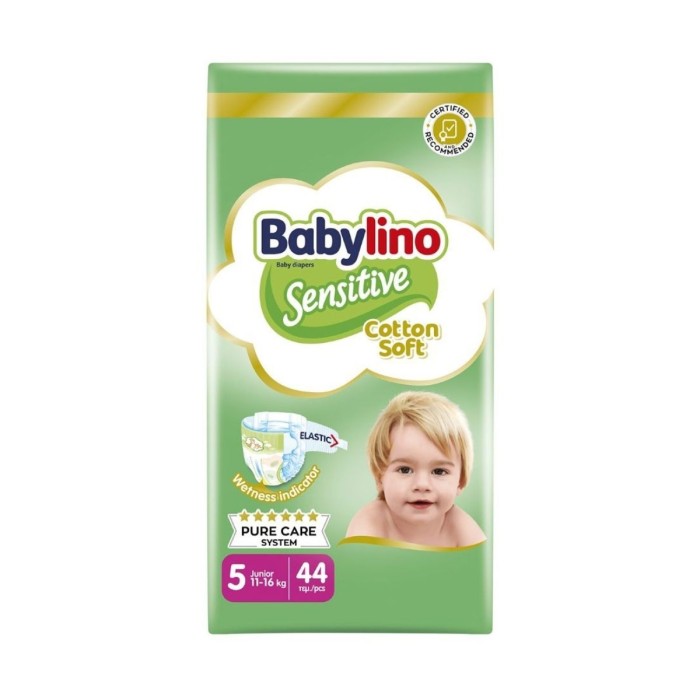 Babylino Sensitive Economy No5 11-16kg Βρεφικές Πάνες 44τμχ