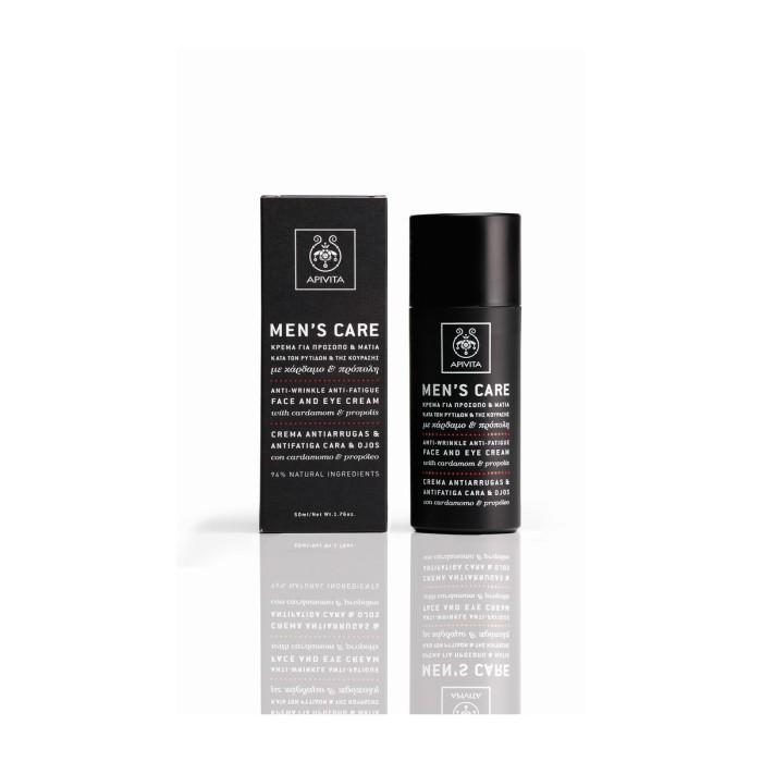 Apivita Mens Care Κρέμα Προσώπου & Ματιών 50ml