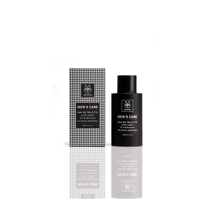 Apivita Mens Care Eau de Toilette με Κέδρο & Κάρδαμο 100ml