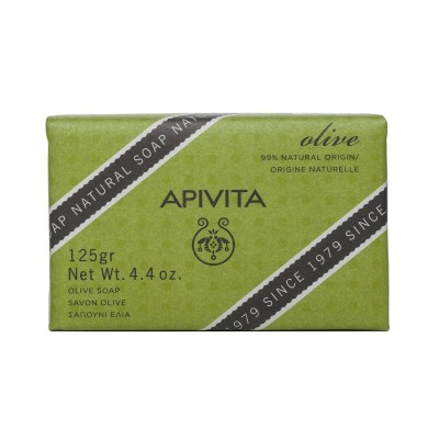 Apivita Natural Soap with Olive Oil for Dry Skin 125g