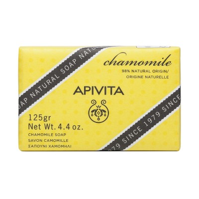 Apivita Natural Soap Chamomile Soap 125g