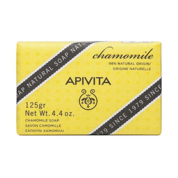 Apivita Natural Soap Chamomile Soap 125g