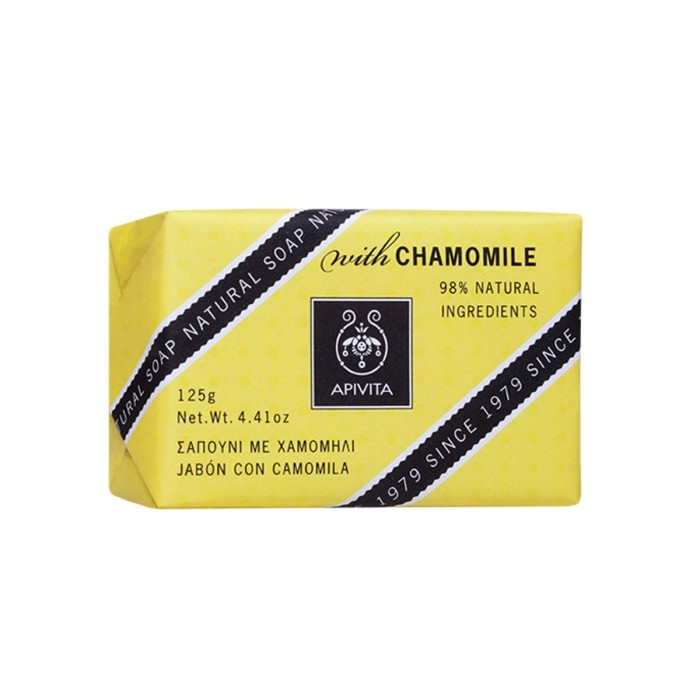 Apivita Natural Soap Chamomile Soap 125g