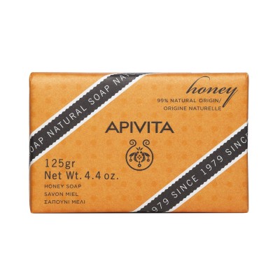 Apivita Natural Soap with Honey for Dry Skin 125g