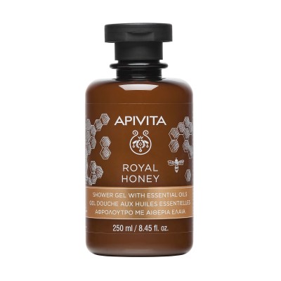 Apivita Royal Honey Creamy Shower Gel with Essential Oils 250ml
