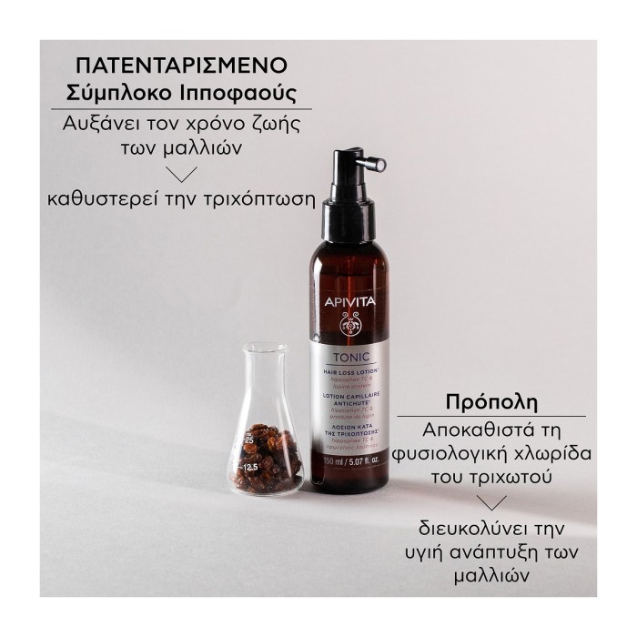 Apivita Anti-Hair Loss Lotion with Hippophae TC 150ml
