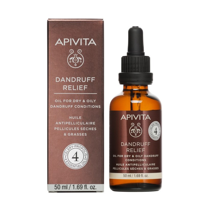 Apivita Dandruff Relief Oil Against Dry Skin 50ml