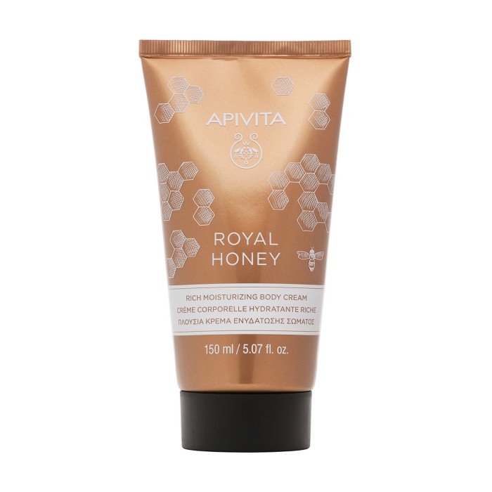 Apivita Royal Honey Πλούσια Κρέμα Ενυδάτωσης Σώματος 150ml