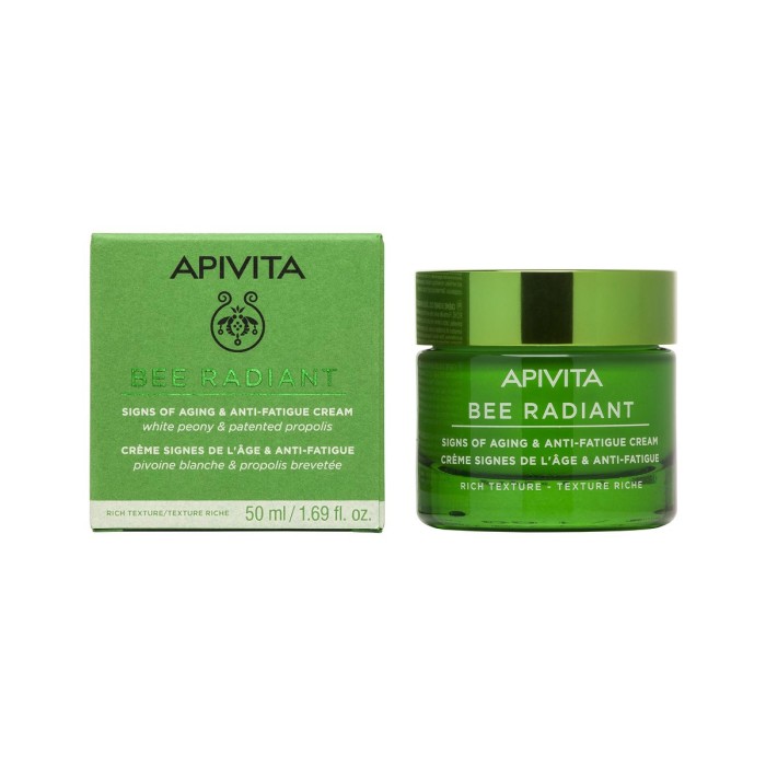 Apivita Bee Radiant Κρέμα για Σημάδια Γήρανσης & Ξεκούραστη Όψη 50ml
