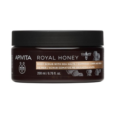 Apivita Royal Honey Body Scrub with Sea Salts 200ml