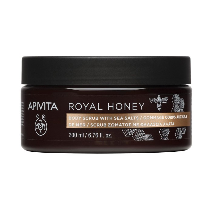 Apivita Royal Honey Body Scrub with Sea Salts 200ml