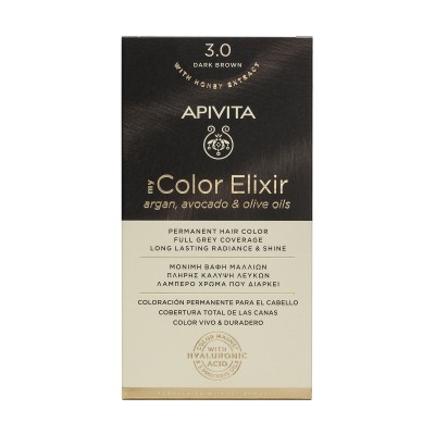 Apivita My Color Elixir 3.0 Βαφή Μαλλιών Καστανό Σκούρο