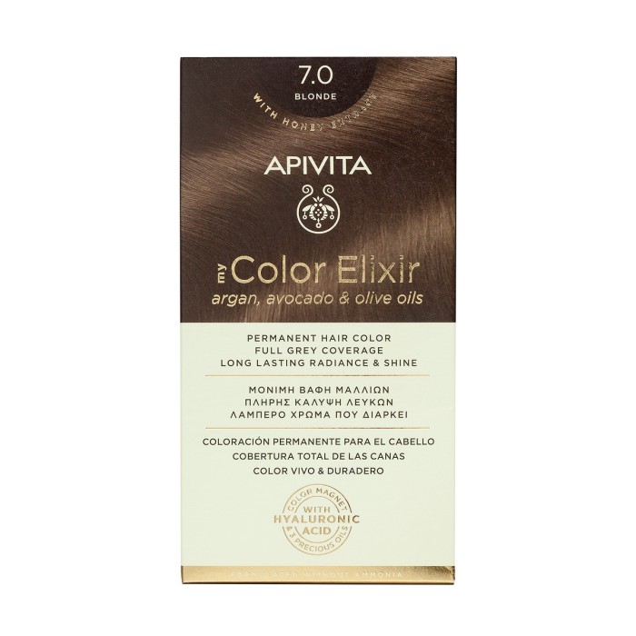 Apivita My Color Elixir 7.0 Hair Color Blonde