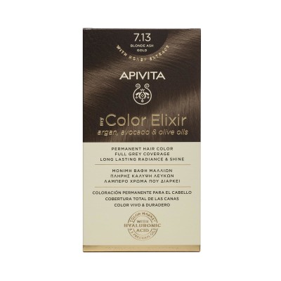 Apivita My Color Elixir 7.13 Hair Color Honey Blonde