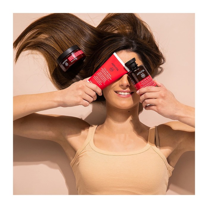 Apivita Color Seal Μαλακτική Κρέμα Προστασίας Χρώματος 150ml