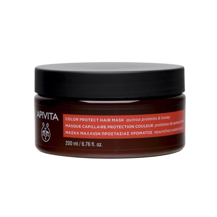 Apivita Μάσκα Μαλλιών Προστασίας Χρώματος 200ml
