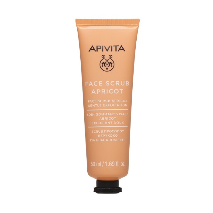 Apivita Scrub Προσώπου με Βερύκοκο για Ήπια Απολέπιση 50ml