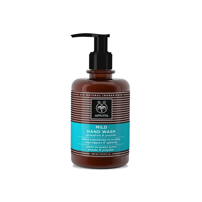 Apivita Gentle Hand Soap with Grapefruit & Propolis 300ml