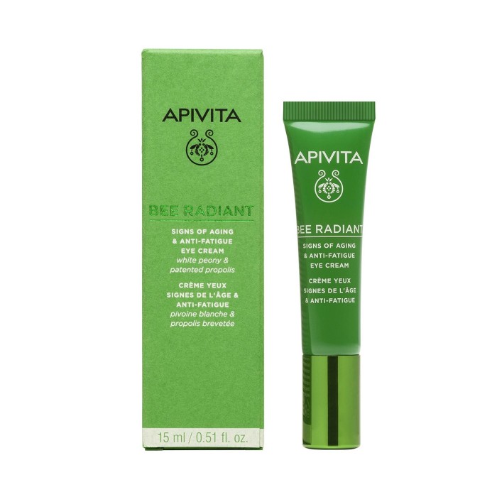 Apivita Bee Radiant Κρέμα Ματιών για Σημάδια Γήρανσης 15ml