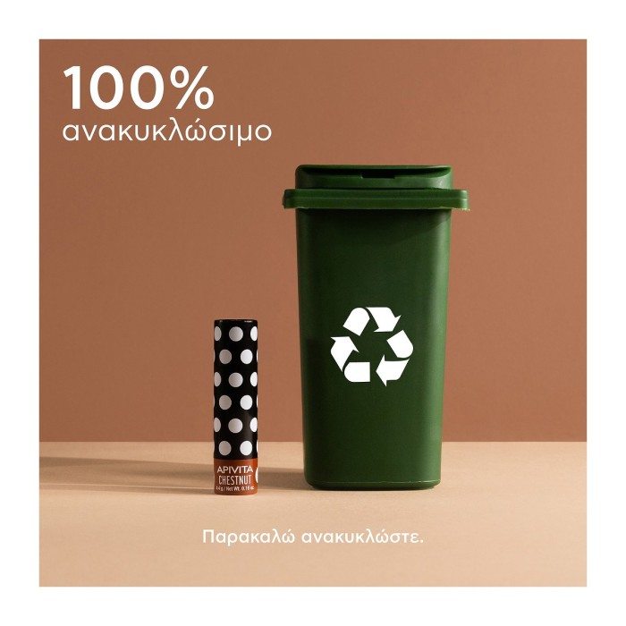 Apivita Lip Care with Chestnut 4.4gr