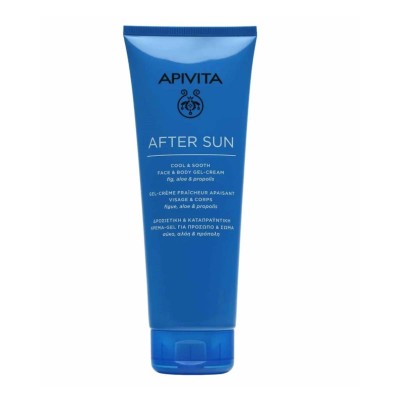 Apivita After Sun Face & Body Soothing Cream-Gel 200ml
