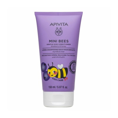 Apivita Mini Bees Kids Conditioner with Blueberry & Honey 150ml