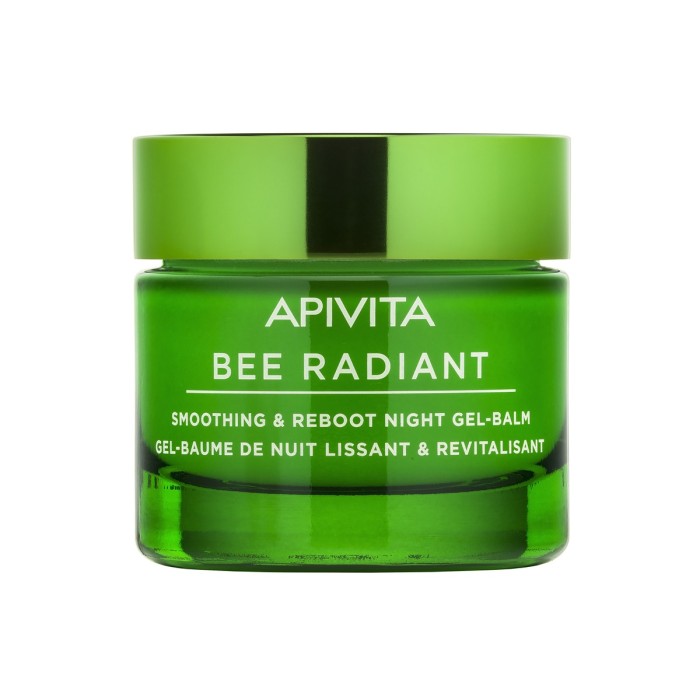 Apivita Bee Radiant Gel-Balm Νύχτας για Λείανση & Αναζωογόνηση 50ml