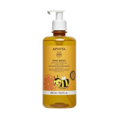 Apivita Mini Bees Kids Shower Gel with Orange & Honey 500ml