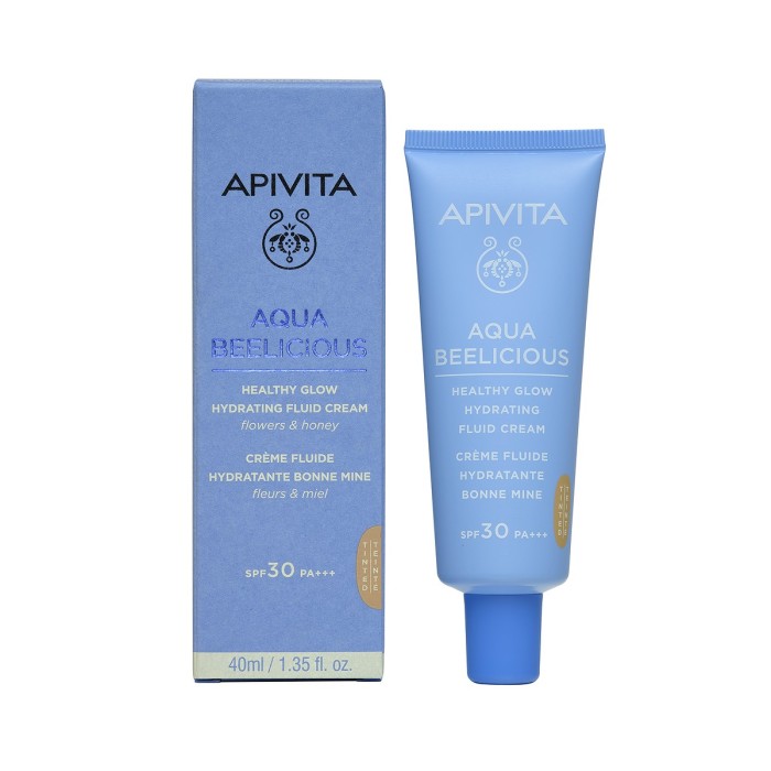 Apivita Aqua Beelicious Ενυδατική Κρέμα Προσώπου Ημέρας με Χρώμα 40ml