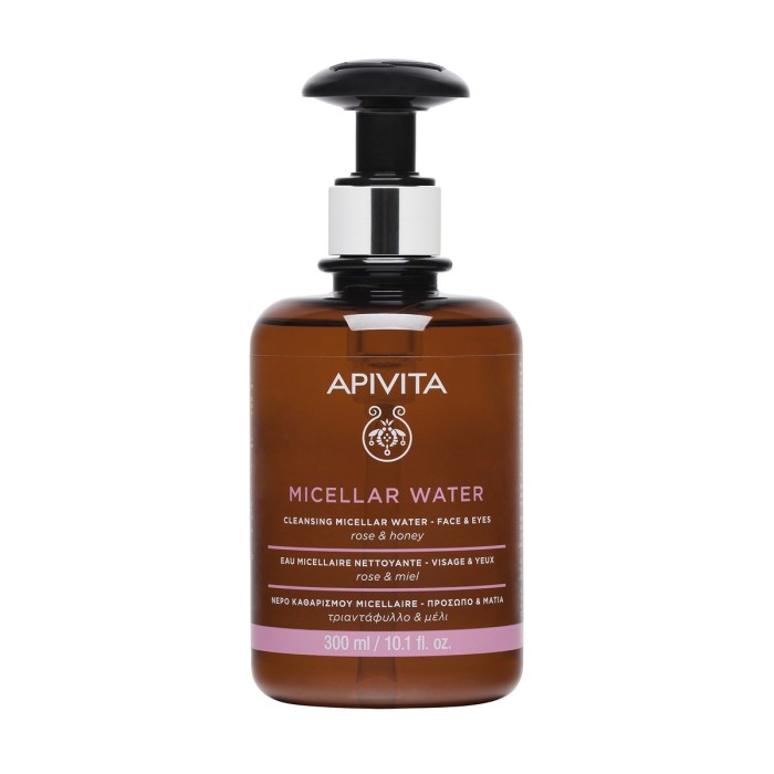 Apivita Νερό Καθαρισμού Micellar με Τριαντάφυλλο 300ml