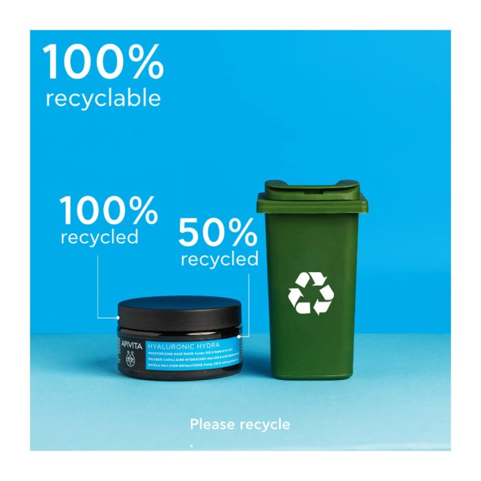 Apivita Hylaruronic Hydra Moisturizing Hair Mask 200ml