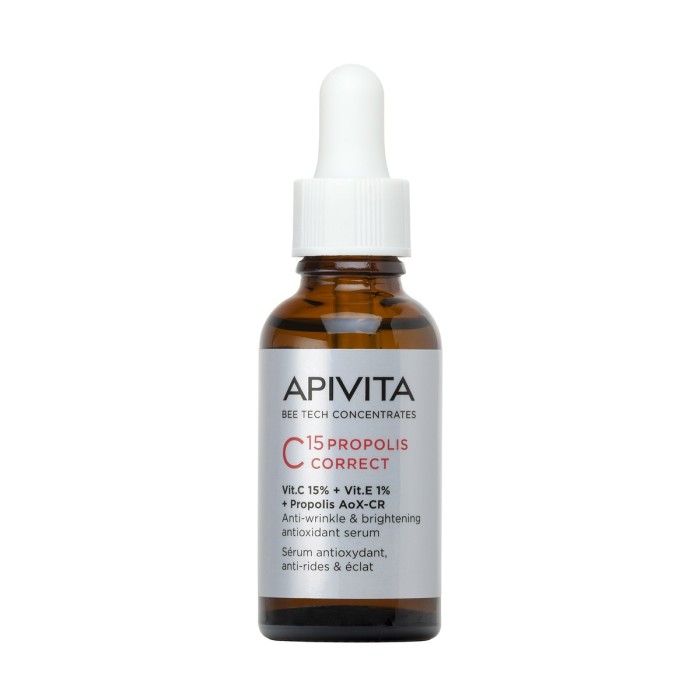 Apivita C15 Propolis Correct Anti-Wrinkle Brightening Serum 30ml