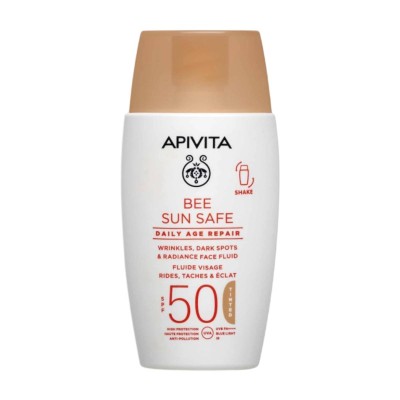 Apivita Bee Sun Safe Tinted Sunscreen Face Cream SPF50 50ml