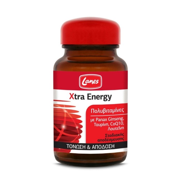 Lanes Xtra Energy - Multivitamin For Energy & Stimulation, 30 Tabs