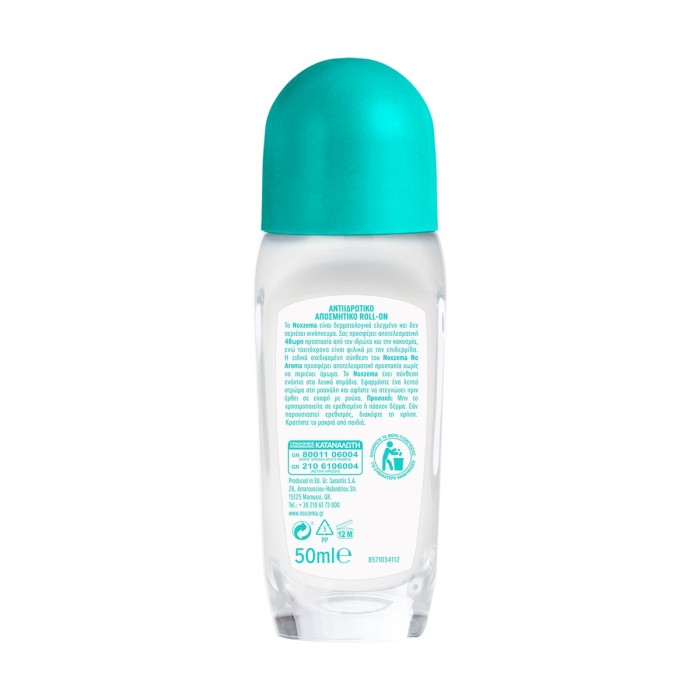 Noxzema No Aroma Αποσμητικό Roll-On 50ml