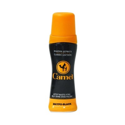 Camel Classic Leather Liquid Polish Black 75ml