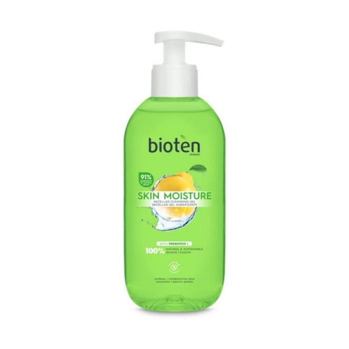 Bioten Skin Moisture Micellar Gel Τζελ Καθαρισμού Προσώπου 200ml