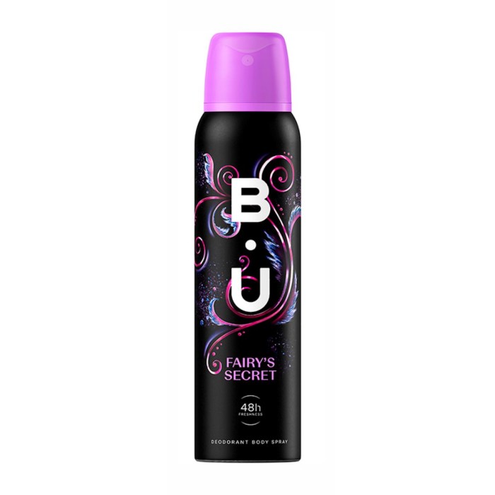 BU Fairy Secret Deodorant Spray 150ml