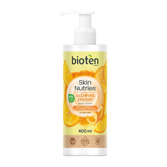 Bioten Body Lotion Skin Nutries Glowing Energy, 400ml