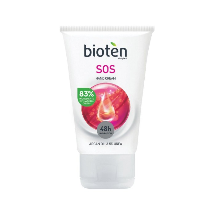 Bioten SOS 48-Hour Argan Oil & 5% Urea Hand Cream 50ml