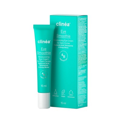 Clinea Eye Smoothie Ενυδατική Κρέμα Ματιών για τους Μαύρους Κύκλους 15ml