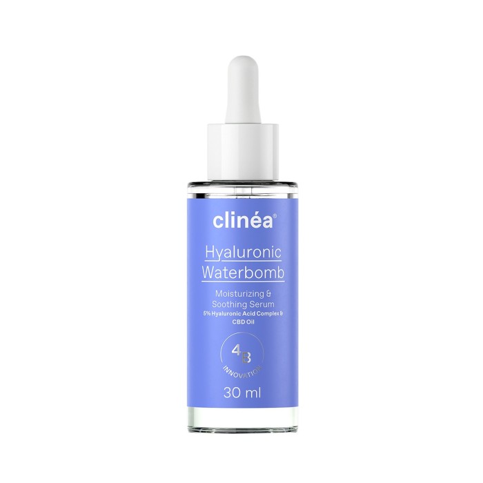 Clinea Hyaluronic Waterbomb Moisturizing & Soothing Serum 30ml